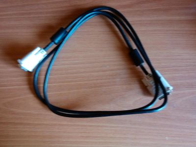 Лот: 10123261. Фото: 1. Кабель DVI-DVI 1,5 м. Шлейфы, кабели, переходники