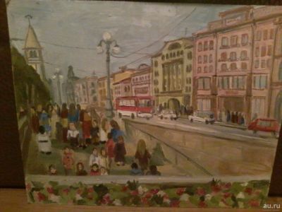 Лот: 16209841. Фото: 1. Картина (работа юного художника... Картины, рисунки