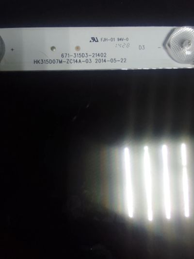 Лот: 24669490. Фото: 1. Led String подсветкa 671-315D3-21402... Запчасти для телевизоров, видеотехники, аудиотехники