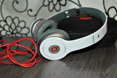 Лот: 2940925. Фото: 1. Monster Beats Solo HD white Оригинал... Наушники, гарнитуры