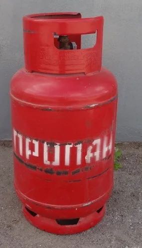 Лот: 12624613. Фото: 1. Балон газовый 27 литров (кран). Баллоны, газ в баллонах