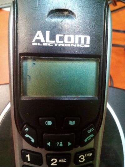 Лот: 6293505. Фото: 1. Радиотелефон Alcom DT-820 телефон... DECT и радиотелефоны