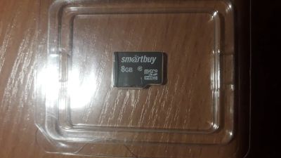 Лот: 19568586. Фото: 1. флеш карта micro sd smartbuy 8... Карты памяти