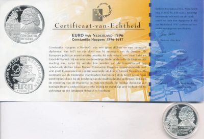 Лот: 6035921. Фото: 1. Нидерланды 20 евро 1996 400 лет... Европа