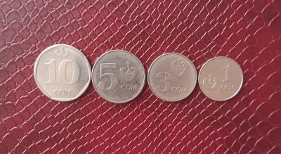 Лот: 19872175. Фото: 1. Набор монет Киргизии. Наборы монет