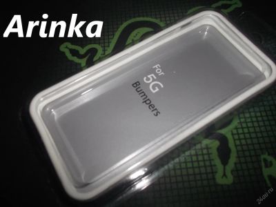 Лот: 4213520. Фото: 1. Бампер (Чехол) iPhone 5/5s белый. Чехлы, бамперы