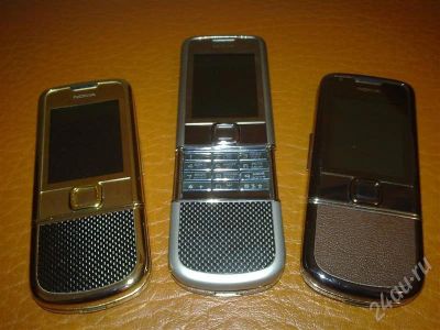 Лот: 217444. Фото: 1. NOKIA 88-00 KARBON GOLD SABFIR... Кнопочные мобильные телефоны