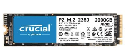 Лот: 17693140. Фото: 1. 2ТБ SSD M.2 накопитель Crucial... SSD-накопители
