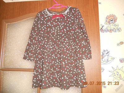Лот: 5895985. Фото: 1. платье в горох крези. Платья, сарафаны