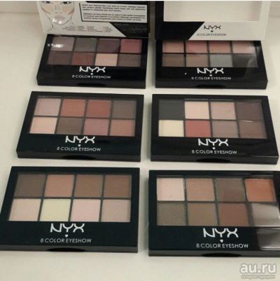 Лот: 9972237. Фото: 1. Тени NYX 10 цветов. Макияж
