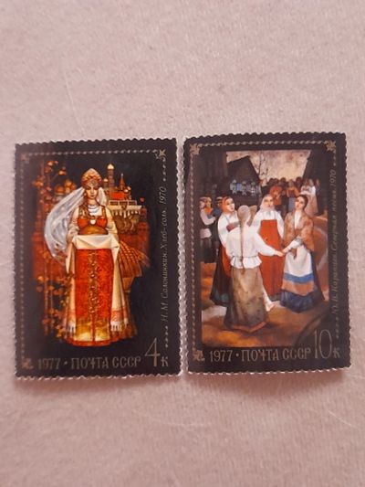 Лот: 19704830. Фото: 1. Марки живопись. Марки
