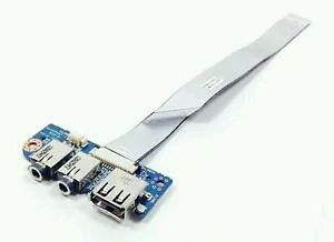Лот: 8925443. Фото: 1. Плата usb+звук для ноутбука DNS... Платы расширения, контроллеры, доп. порты