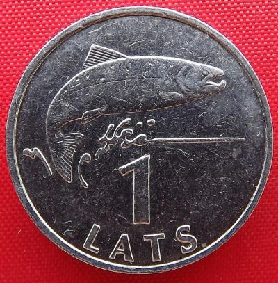 Лот: 4187154. Фото: 1. (№3404/LF) 1 лат 2007 (Латвия). Страны СНГ и Балтии