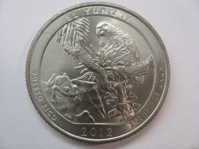 Лот: 18360230. Фото: 1. США, 25 центов 2012 года. парк... Америка