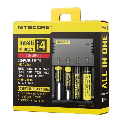 Лот: 6736440. Фото: 1. Зарядное устройство nitecore i4. Зарядные устройства, блоки питания для бытовой техники