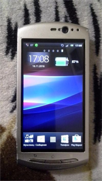Лот: 8559876. Фото: 1. Sony xperia neo mt15i б/у звонилка... Смартфоны
