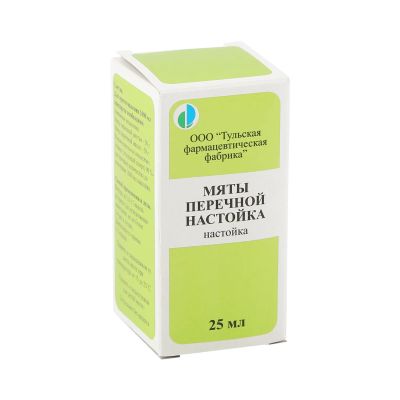 Лот: 24381268. Фото: 1. Мяты перечной настойка 25мл. Лекарства