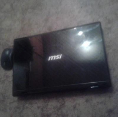 Лот: 6731155. Фото: 1. Ноутбук MSI двухъядерный, 2 Gb... Ноутбуки