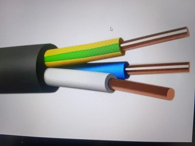 Лот: 25897421. Фото: 1. Кабель ввг нг 3×1,5 ГОСТ. Провода, кабели