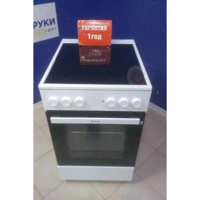 Лот: 25858408. Фото: 1. Плита электрическая Gorenje GEC5A21WG-B. Плиты, духовые шкафы, варочные поверхности