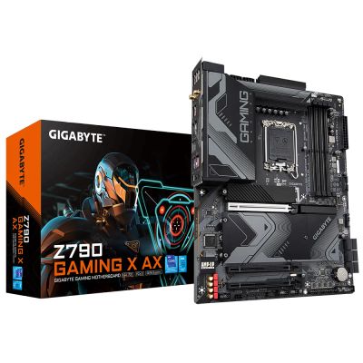 Лот: 24919329. Фото: 1. Gigabyte z790 gaming x ax (rev... Материнские платы