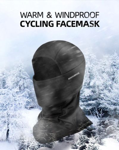 Лот: 18443430. Фото: 1. Балаклава rockbros, лыжная маска... Зимняя спортивная одежда