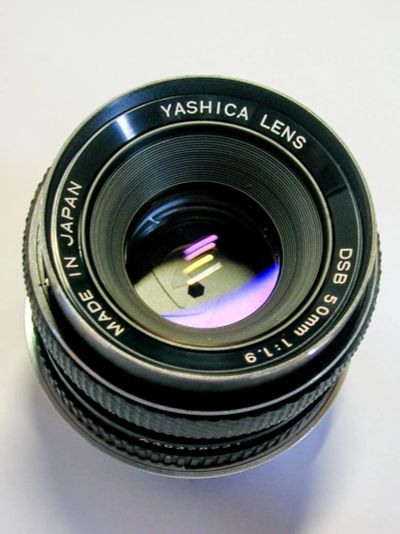 Лот: 4462547. Фото: 1. Объектив Yashica 50 мм 1:1,9 для... Объективы