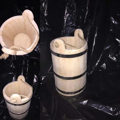 Лот: 9147269. Фото: 1. кадка кедровая. Банные принадлежности