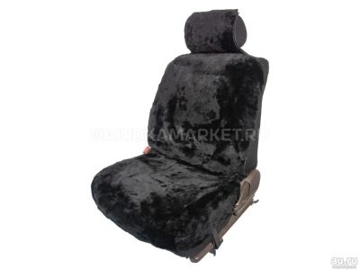 Лот: 18103650. Фото: 1. Меховая накидка из овчины (мутон... Чехлы, коврики, оплетки руля