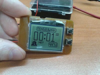 Лот: 5526008. Фото: 1. часы (clock-alarm) atmega8. Микроконтроллеры