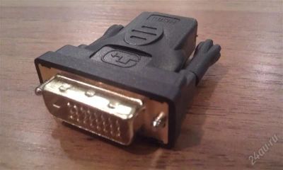 Лот: 1978602. Фото: 1. Переходник DVI-D 24M to HDMI 19F. Шлейфы, кабели, переходники