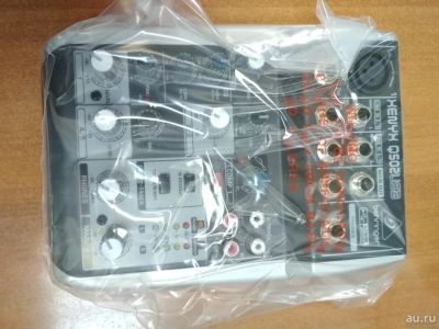 Лот: 10226441. Фото: 1. Behringer Q502USB аналоговый микшер... Микшеры, предусилители, микрофонные эффекты