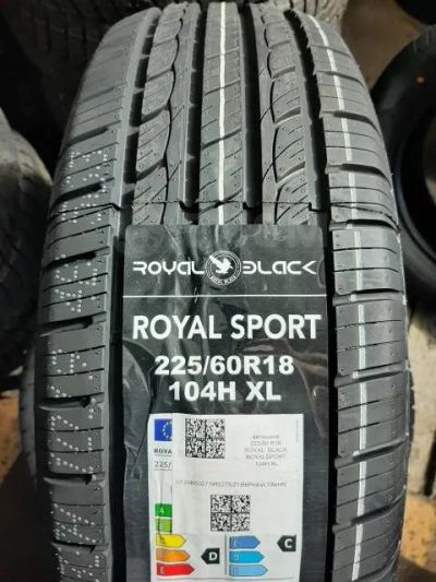 Лот: 21334349. Фото: 1. Летняя резина 225/60 R-18 "Royal... Шины