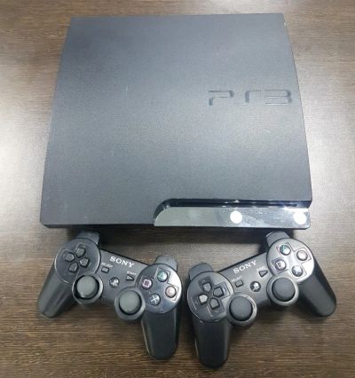 Лот: 15402250. Фото: 1. Sony Playstaion 3 Slim 1 TB Прошитая... Игровые приставки, консоли