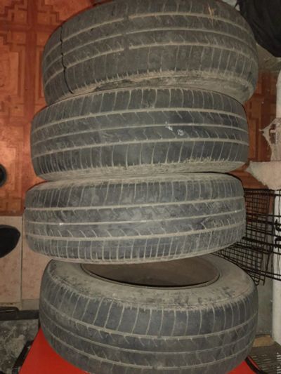 Лот: 20028522. Фото: 1. Шины на дисках Bridgestone 165... Шины на дисках