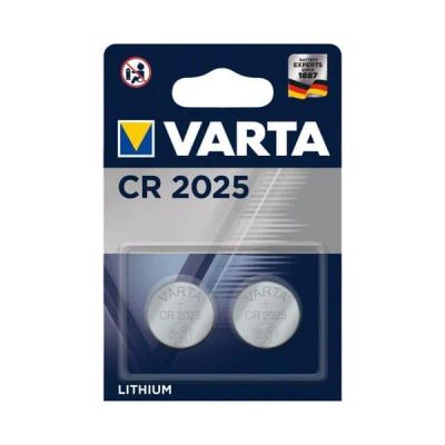 Лот: 15543090. Фото: 1. CR2025 Varta BL2 16188. Батарейки, аккумуляторы, элементы питания