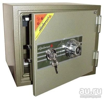 Лот: 12782454. Фото: 1. Огнестойкий сейф Diplomat SD 100... Сейфы, металлические шкафы