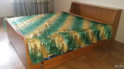 Лот: 8230195. Фото: 1. Кровать двухспальная с матрасом. Кровати