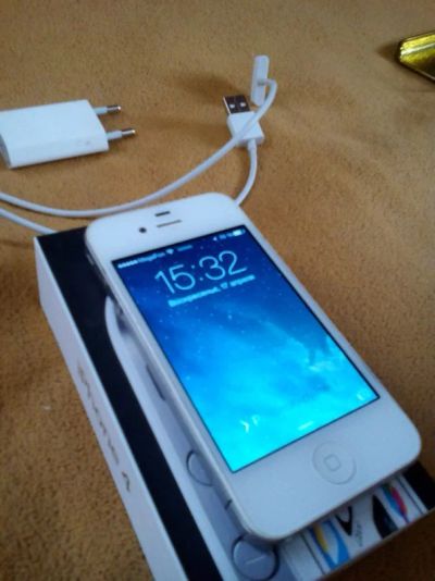 Лот: 7343200. Фото: 1. Iphone 4(8Gb) ОБМЕН НА Iphone... Смартфоны