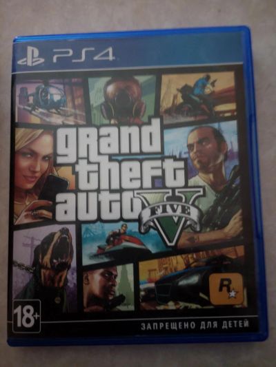 Лот: 7392764. Фото: 1. GTA 5 для PS4 диск. Игры для консолей