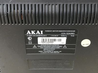 Лот: 16351188. Фото: 1. Телевизор Akai LEA-32A08G (л1896... Телевизоры