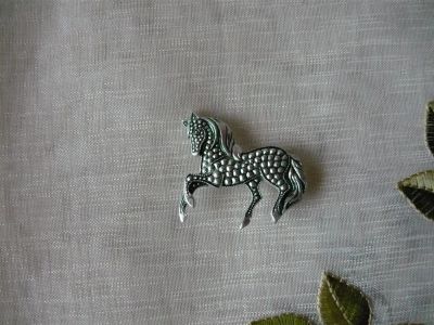 Лот: 3365822. Фото: 1. Брошь -Лошадка-, винтаж, СССР... Ювелирные изделия