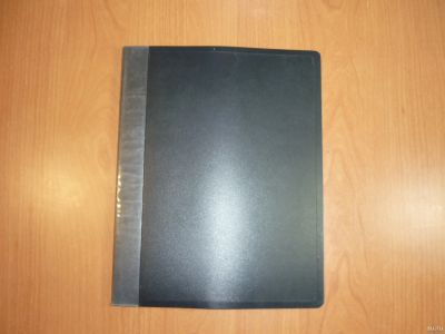 Лот: 13024432. Фото: 1. папка пружина черная. Папки, портфели