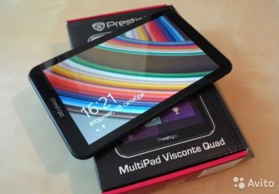 Лот: 7500126. Фото: 1. Prestigio MultiPad Visconte Quad... Планшеты
