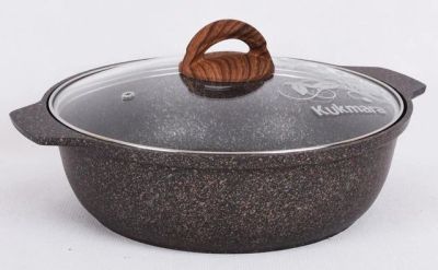 Лот: 16610537. Фото: 1. Кастрюля-жаровня Кукмор 4,0л Granit... Кастрюли