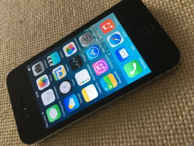 Лот: 13401997. Фото: 1. iPhone 4S 16GB Черный. Смартфоны