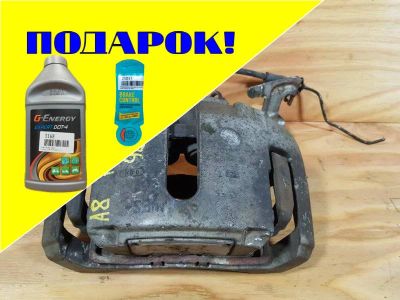 Лот: 18536407. Фото: 1. Суппорт Audi A8 4E2 BFM 2004 перед... Тормозная система