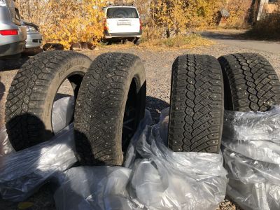 Лот: 14791512. Фото: 1. Шины зимние шипованные Continental... Шины