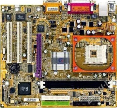 Лот: 550876. Фото: 1. Материнская плата Gigabyte GA-8SIMLH... Материнские платы