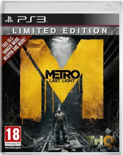 Лот: 2819232. Фото: 1. Metro last light.PS3.Ограниченное... Игры для консолей
